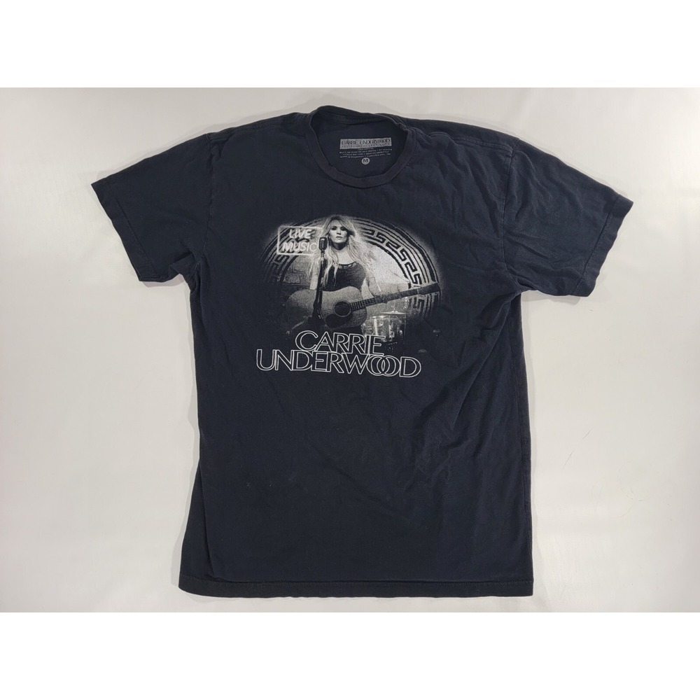 CARRIE UNDERWOOD The Storyteller Tour 2016 Concert Souvenir Shirt Black Sz M
